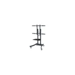 VALUE LCD- TV-Rollstnder schwarz bis 125kg 81.28cm 32Zoll bis 254cm 100Zoll
