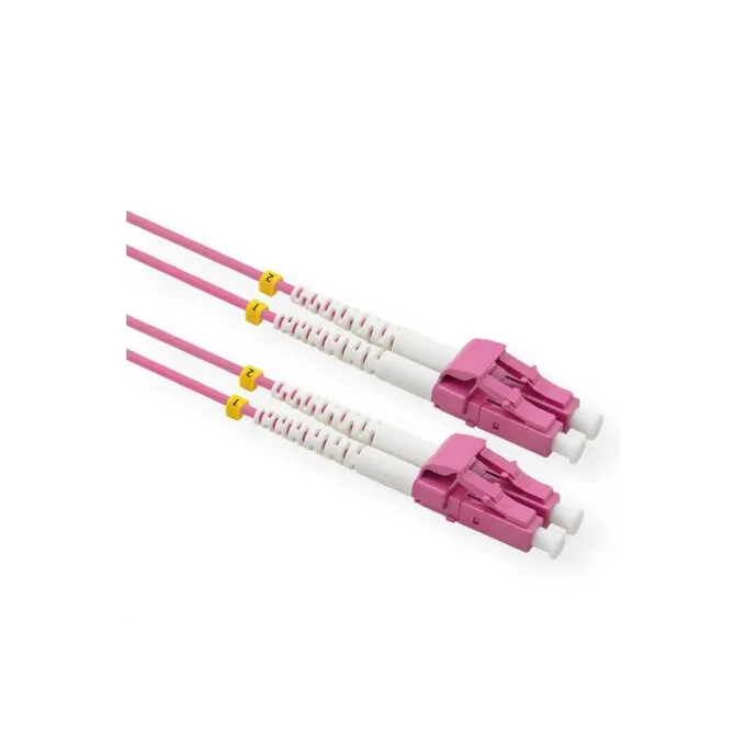 VALUE LWL-Kabel 50 125m OM4, LC LC, Low-Loss-Stecker, violett, 5 m — image 1