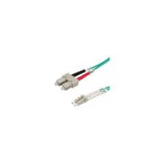 VALUE LWL-Kabel 50 125um OM3 LC SC trkis 5m