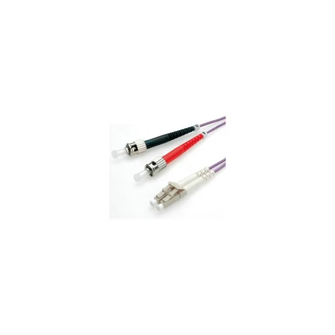VALUE LWL-Kabel 50 125um OM4 LC ST violett 1m — image 1