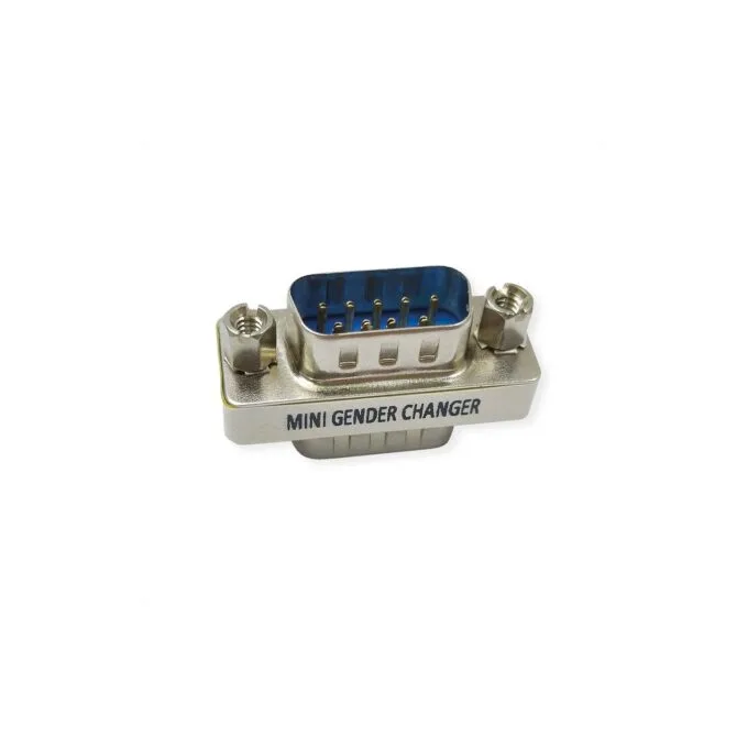 VALUE Mini Gender Changer. 9pol. Stecker-Stecker — image 1