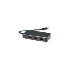 VALUE Multi-Display Adapter USB Typ C - 3x HDMI. Multi-Stream 4K