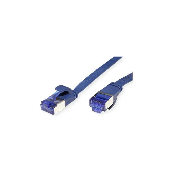 VALUE Patchkabel Cat.6A (Class EA) FTP. extra-flach. blau. 2 m — image 2