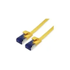 VALUE Patchkabel Cat.6A (Class EA) FTP. extra-flach. gelb. 2 m