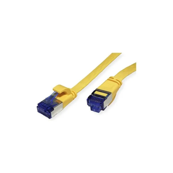 VALUE Patchkabel Cat.6A (Class EA) FTP, extra-flach, gelb, 3 m — image 2