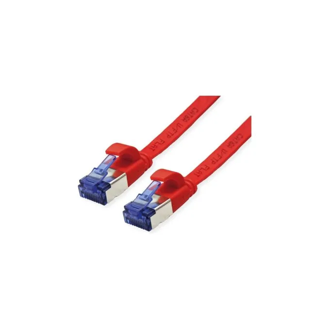 VALUE Patchkabel Cat.6A (Class EA) FTP. extra-flach. rot. 5 m — image 1