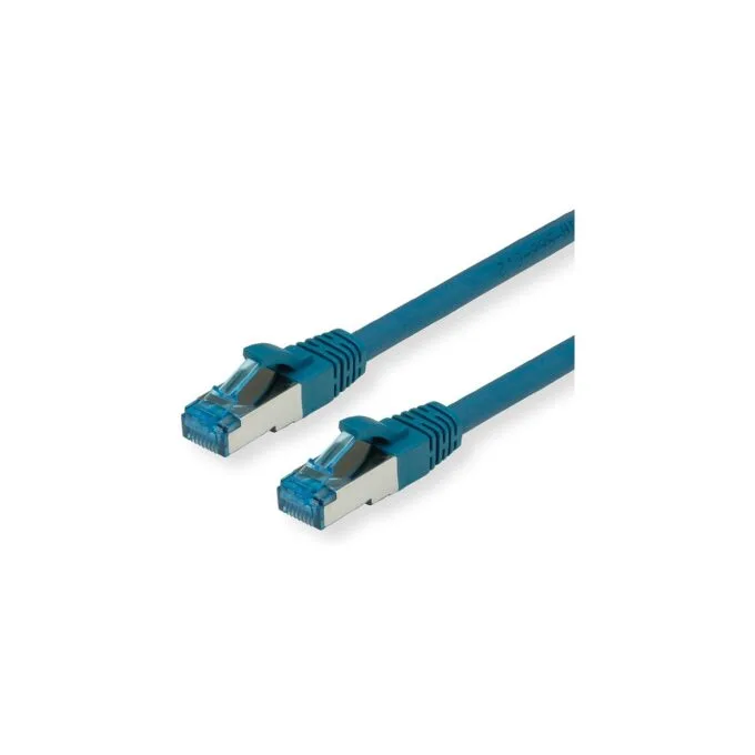 VALUE Patchkabel Cat.6A (Class EA) S FTP (PiMF). LSOH. blau. 0.15 m — image 1