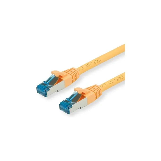 VALUE Patchkabel Cat.6A (Class EA) S FTP (PiMF). LSOH. gelb. 0.3 m — image 1