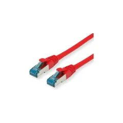 VALUE Patchkabel Cat.6A (Class EA) S FTP (PiMF). LSOH. rot. 0.15 m
