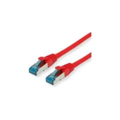VALUE Patchkabel Cat.6A (Class EA) S FTP (PiMF). LSOH. rot. 0.3 m