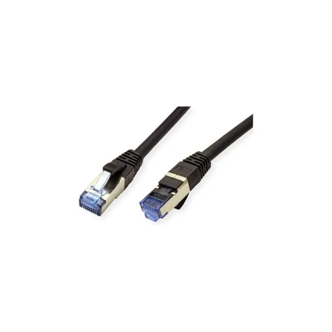 VALUE Patchkabel Cat.6A (Class EA) S FTP (PiMF). LSOH. schwarz. 0.15 m — image 2