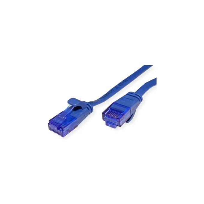 VALUE Patchkabel Cat.6A (Class EA) UTP. extra-flach. blau. 3 m — image 2