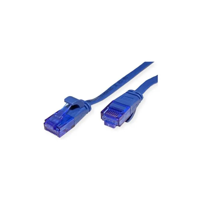 VALUE Patchkabel Cat.6A (Class EA) UTP. extra-flach. blau. 5 m — image 2