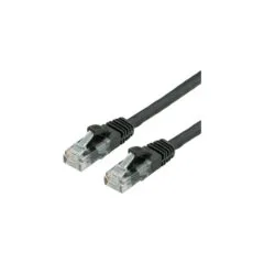 VALUE Patchkabel Cat.6A (Class EA) UTP. schwarz. 0.3 m