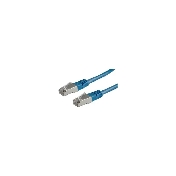 VALUE Patchkabel Kat.6 Class E S FTP PiMF blau 2m — image 1