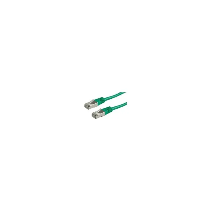 VALUE Patchkabel Kat.6 Class E S FTP PiMF grn 1m — image 1