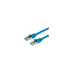 VALUE Patchkabel Kat.6 Class E S FTP PiMF LSOH blau 5m