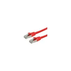 VALUE Patchkabel Kat.6 Class E S FTP PiMF LSOH rot 2m