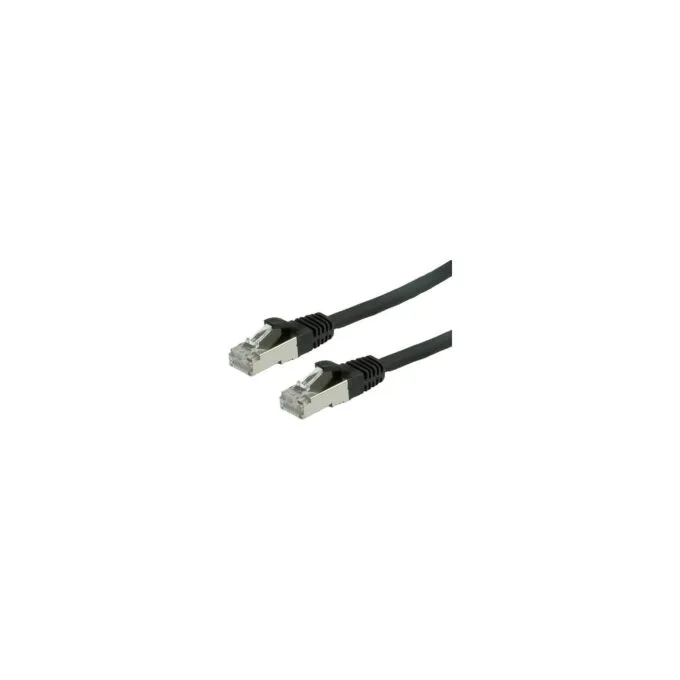 VALUE Patchkabel Kat.6 Class E S FTP PiMF LSOH schwarz 1.5m — image 1
