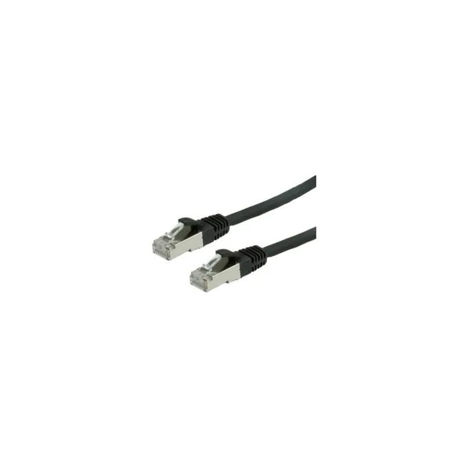 VALUE Patchkabel Kat.6 Class E S FTP PiMF LSOH schwarz 5m — image 1