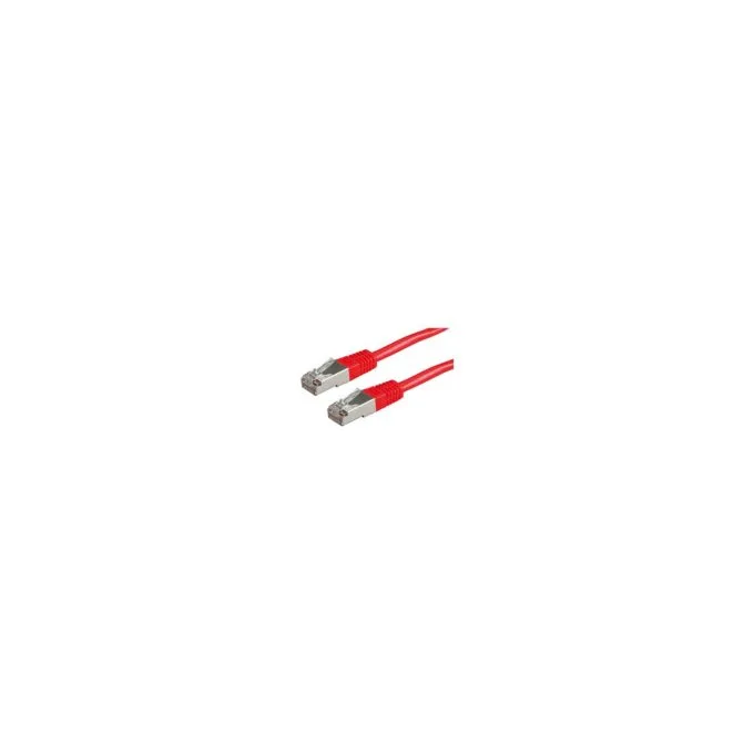 VALUE Patchkabel Kat.6 Class E S FTP PiMF rot 0.5m — image 1