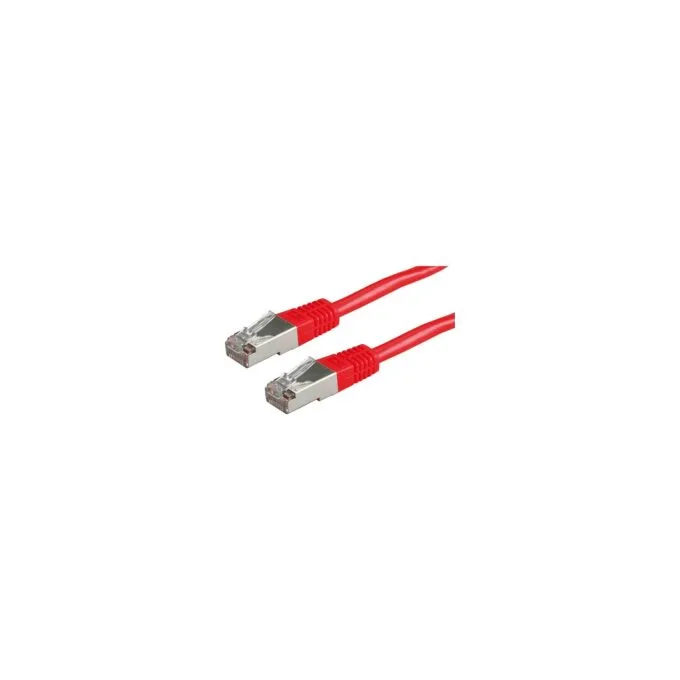 VALUE Patchkabel Kat.6 Class E S FTP PiMF rot 1.5m — image 1