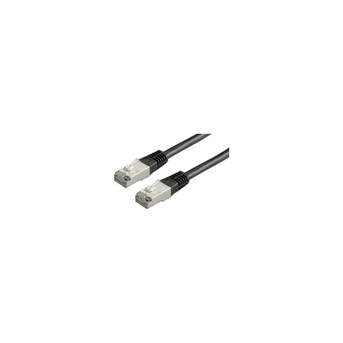 VALUE Patchkabel Kat.6 Class E S FTP PiMF schwarz 7m — image 1