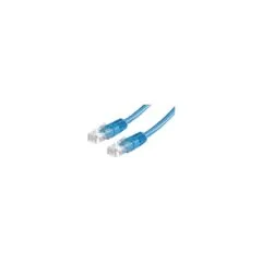 VALUE Patchkabel Kat.6 Class E UTP blau 0.5m