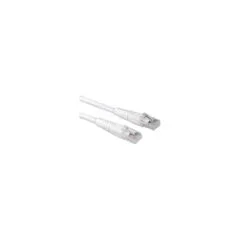 VALUE Patchkabel Kat.6 Class E UTP weiss 1m