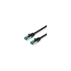 VALUE Patchkabel Kat.6A Class EA S FTP PiMF LSOH schwarz 3m