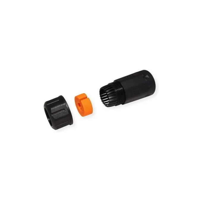 VALUE RJ-45 Kupplung geschirmt. Cat.6A (Class EA). Outdoor Industrie. schwarz — image 4