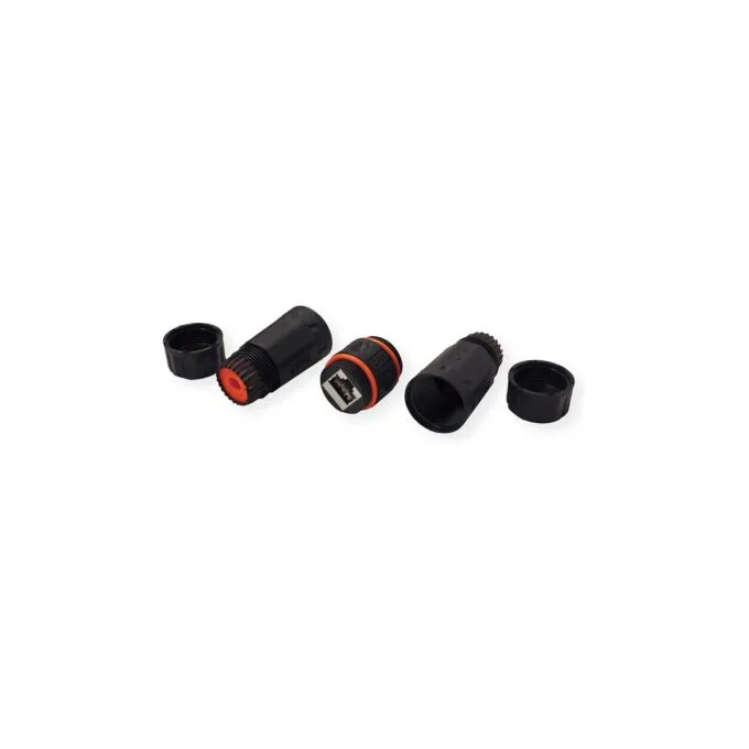 VALUE RJ-45 Kupplung geschirmt. Cat.6A (Class EA). Outdoor Industrie. schwarz — image 5