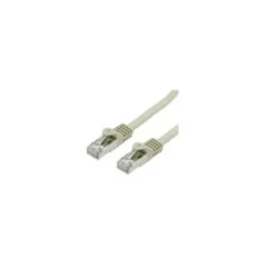 VALUE S FTP-Kabel Kat.7mit RJ-45 Steckern 500mHz Class EA grau 1m