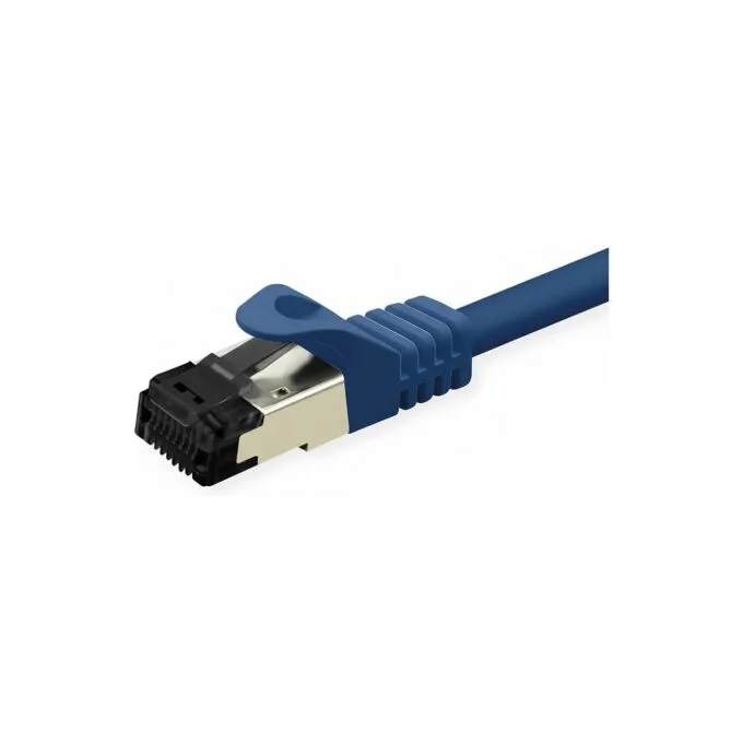 VALUE S FTP-(PiMF-) Patchkabel Cat.8 (Class I), LSOH, Litzendraht, blau, 3 m — image 1