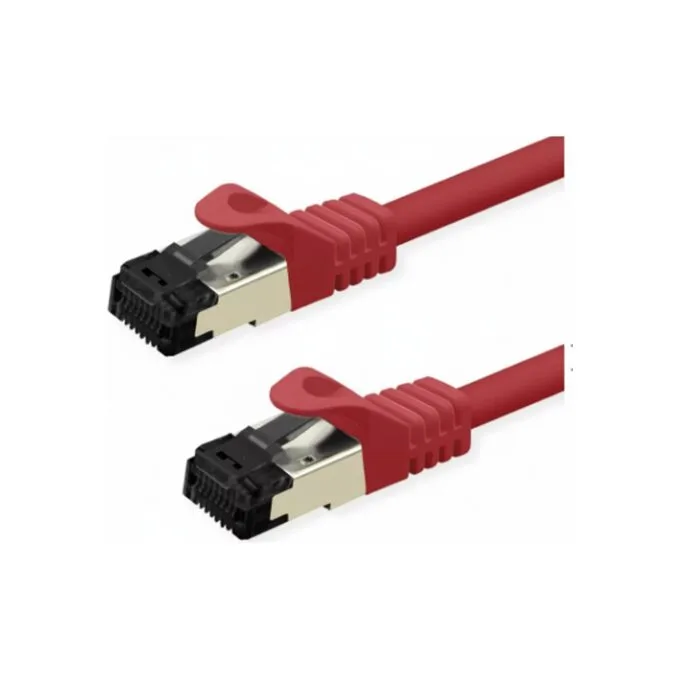 VALUE S FTP-(PiMF-) Patchkabel Cat.8 (Class I), LSOH, Litzendraht, rot, 2 m — image 1