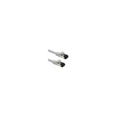 VALUE S FTP-(PiMF-) Patchkabel Cat.8 (Class I), LSOH, Litzendraht, wei, 3 m