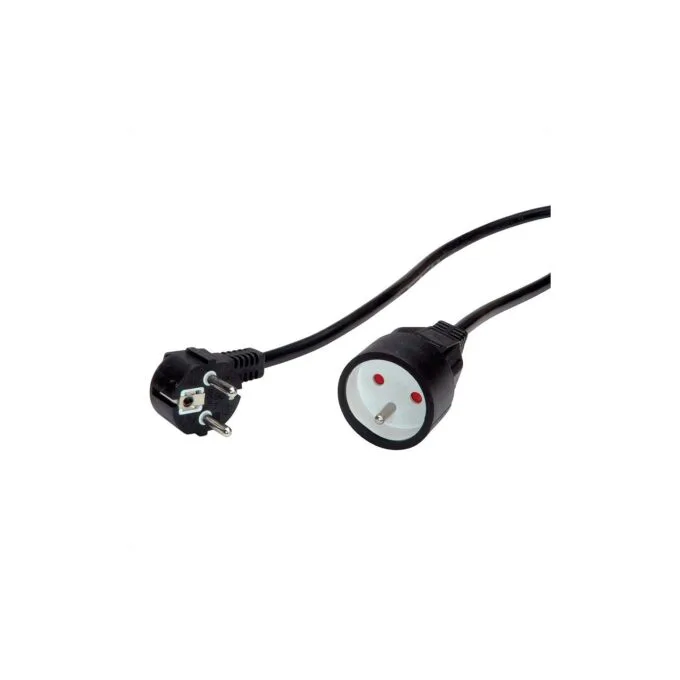 VALUE Schutzkontakt-Verlngerungskabel. 230VAC. UTE Version. schwarz. 10 m — image 1