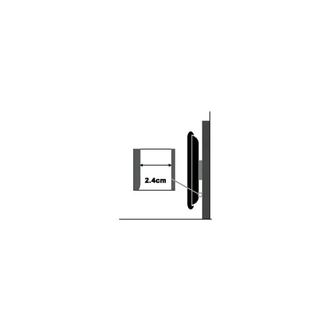 VALUE TV-Monitorwandhalterung. fest. 32-60 Zoll. bis 80 kg — image 2