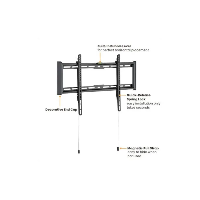 VALUE TV-Wandhalterung. fest. 37-80 Zoll. bis 75 kg — image 3