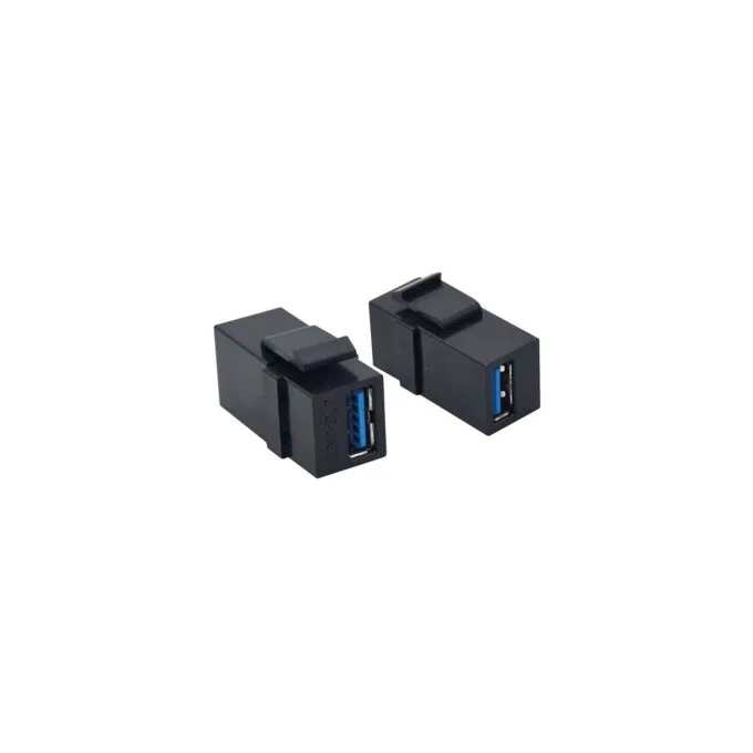 VALUE USB 3.2 Gen 1 Keystone Modul. Type A A. schwarz — image 1