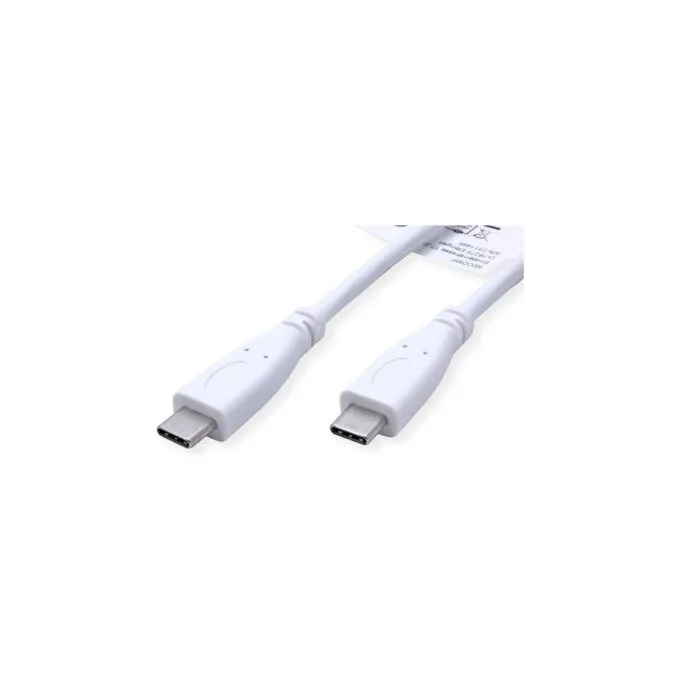 VALUE USB 3.2 Gen 2 Kabel. C-C. ST ST. 4K UHD-1. 10Gbit s. Emark. 100W. wei. 0.5 m — image 3