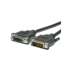 VALUE Verlngerungskabel DVI DVI ST-BU 24+1 dual link 3m