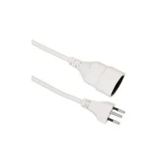 VALUE Verlngerungskabel T12 T13. wei. 5 m