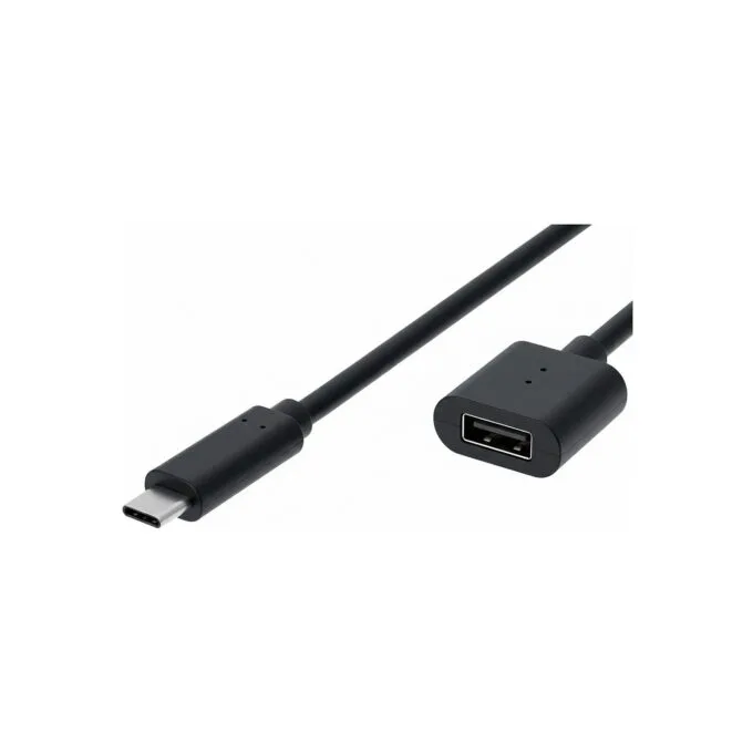 VALUE Video-Verlngerungskabel (DP Alt Mode) USB Typ C-C. ST BU. schwarz. 1.5 m — image 1