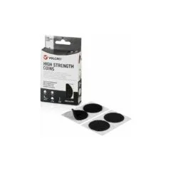VELCRO High Strength Fastener 6 Hakenpunkte 6 Flauschpunkte, Haken & Flausch, DM 45mm schwarz