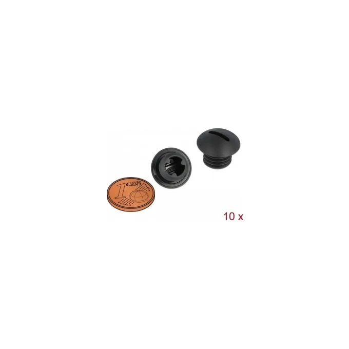 Verschlussstopfen M10 x 1.5 schwarz 10 Stück — image 1