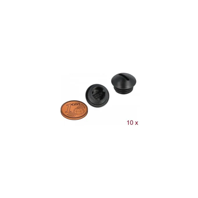 Verschlussstopfen M12 x 1.5 schwarz 10 Stück — image 1