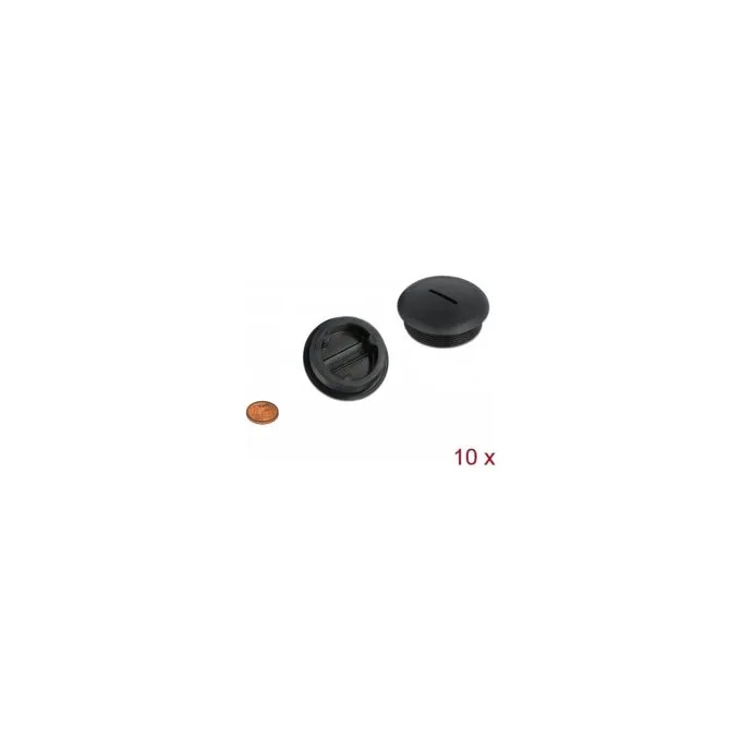 Verschlussstopfen M40 x 1.5 schwarz 10 Stück — image 1