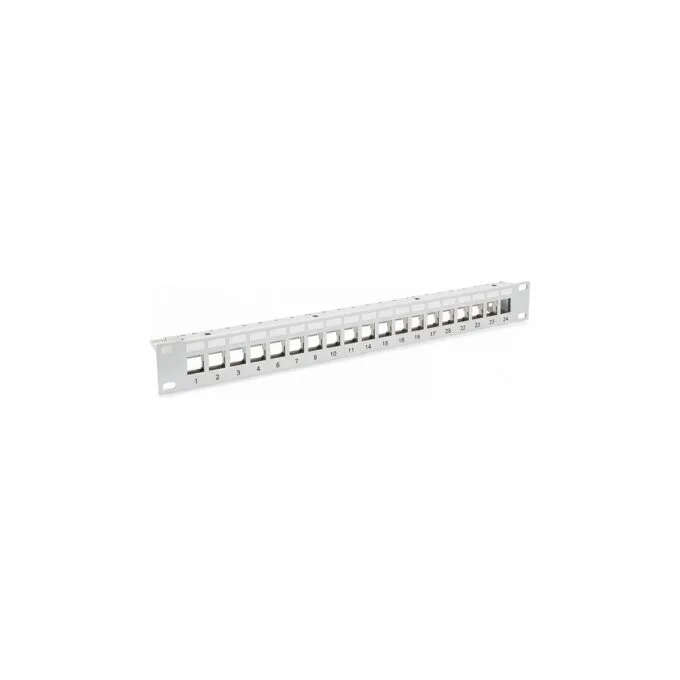 Verteilerfeld Patchpanel 19 Zoll 1HE, 24-Port, — image 1