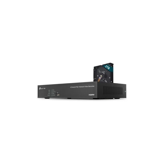 VIGI NVR1004H-4P-2TB VIGI 4 Channel PoE Video Recorder — image 1